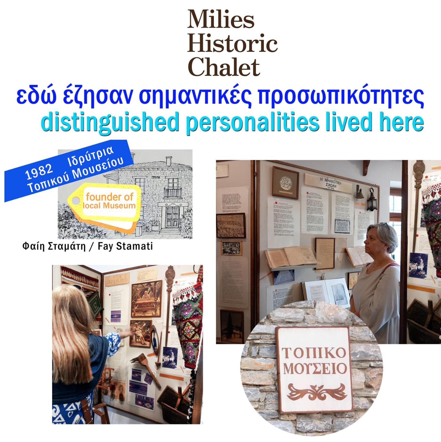Milies Historic Chalet Pelion Miléai المظهر الخارجي الصورة